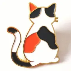 三毛猫 ピンバッジ ブローチのサムネイル