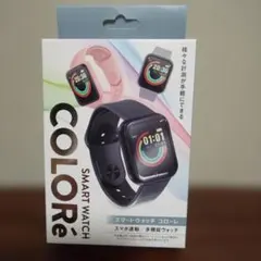☆新品未開封☆COLORé コローレ スマートウォッチ ブラック