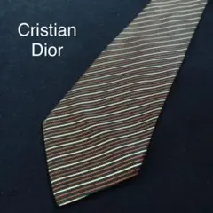 【Cristian Dior】ディオール  王道人気ハイブランドネクタイ　美品