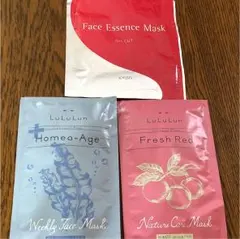 フェイスマスク ３種