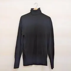 Spick&Span スピックアンドスパン ハイネック ウール ニット ブラック