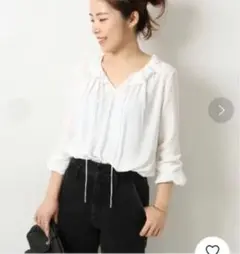 Spick&span スピックアンドスパン　フリルカラー ブラウスのサムネイル