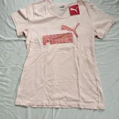 【新品タグ付き】PUMA 半袖 Tシャツ ライトピンク Lサイズ 新品タグ付き