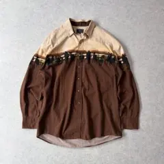 Roper ローパー ウエスタンシャツ 希少 ゆるだぼ XL 馬 カウボーイ