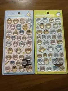 【正規品】ボンボンドロップシール　ちいかわ　みんなポーズ　みんなニコニコ　セット