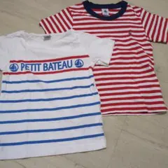 PETIT BATEAU Tシャツ 110cm