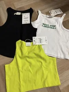 新品　ZARA ザラキッズ 130 140キャミソールタンクトップ