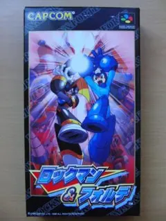 【美品】【箱説付】ロックマン&フォルテ / スーパーファミコン(SFC)