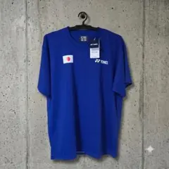 美品】YONEX バドミントンゲームシャツ Oサイズ 桃田賢斗 ノースリーブ