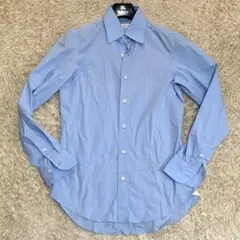 ERRICO FORMICOLA 　15/38　長袖　シャツ　サックスブルーのサムネイル