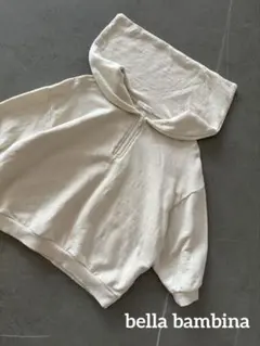 bella bambina セーラー襟 ハーフジップ トップス 18m 美品