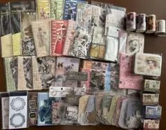 コラージュ素材　まとめ売り　52点　約2000枚　（バラ売り不可）