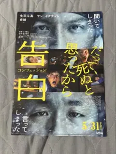 告白　コンフェッション　生田斗真　マキシマムザホルモン　クリアファイルのサムネイル