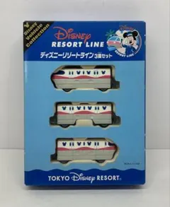 ディズニーリゾートライン3両セット　トミカ　31260617J05S