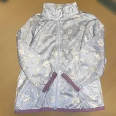 120センチ薄いアウター　フードなし　美品のサムネイル