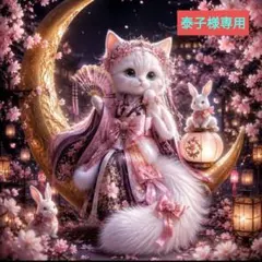 激レア天使ねこちゃんパネル生地　ハンドメイド 猫ちゃんパネル生地ハンドメイド - メルカリ