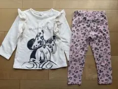 H&M 女の子 秋 冬 ミニー セットアップ トップス＆パンツ