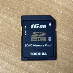 TOSHIBA 16GB SDカード　SDHC