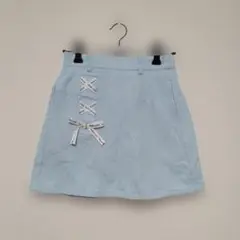 JENNI LOVE　ジェニィラブ　ミニスカート　スカパン　水色　150