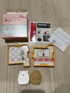 すみっこぐらし　マクドナルド ミニフィギュアセット