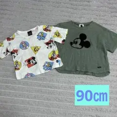 ミッキー 半袖 Tシャツ 90㎝ ディズニー ベビードール FO エフオー