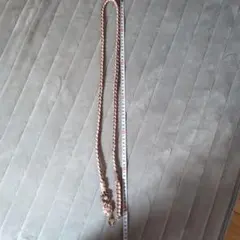 ピンク編み込みショルダーストラップ 約70cm