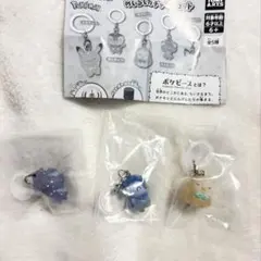 ポケモン　ポケピース　めじるし　ポッチャマ　ニャスパー　モクロー　3点　ガチャ
