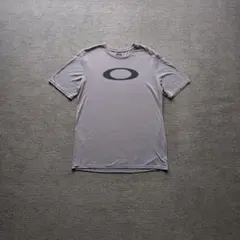 オークリー センタービッグロゴ Tシャツ Y2K テック グレー 2XL XXL