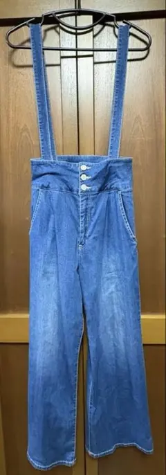 CECIL McBEE デニムブルー サロペット