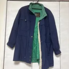 ビンテージ　LONDON FOG マウンテンパーカー ネイビー　大きめ