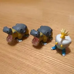 吉野家　ポケモン　カバルドンとパッチルドン フィギュア 3体セット