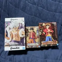 ワンピース　ルフィ　フィギュア　3種セット