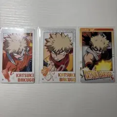 僕のヒーローアカデミア ヒロアカ 爆豪勝己 カード セット