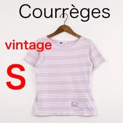 H7432◾️クレージュ　ボーダー半袖カットソー