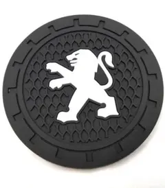 PEUGEOT プジョー車専用 ドリンクホルダー コースター シリコン製