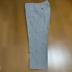 ユニクロ グレーチェック柄　スマートアンクルパンツ　ストレッチ　ＸＬサイズ