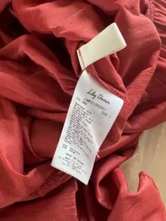 Lily Brown 赤ロングワンピース