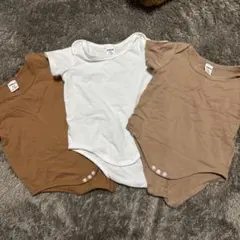 新生児用　夏用　ロンパース