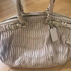 コーチマディソンギャザーソフィアレザー２wayバッグ