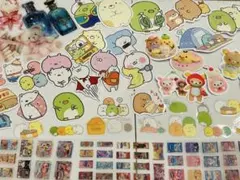 可愛いシール　リラックマ　うさまる　すみっこ　お菓子　などなど50枚ミックス