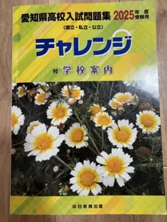 半額以下　2025年度　愛知県高校入試問題集　チャレンジ