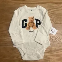 baby GAP クマ刺繍ロンパース 60㎝