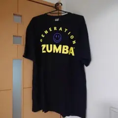 ZUMBA Tシャツ ブラック スマイルロゴ