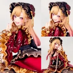 ひ*で様 着せ恋　喜多川海夢　フィギュア　リペイント　黒江雫ver ゴスロリ風