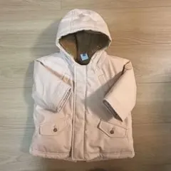 【プチバトー】フード付きミリタリージャケット 12m/74cm
