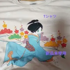 米白粕 フルグラフィックTシャツ いつでもかさこちゃん L - メルカリ