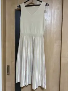 berladianceノースリーブ ニットワンピース