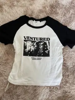 WEGO ラグランTシャツ VENTURED ロゴ 半袖のサムネイル