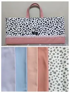 ピアニカケース ショルダー ダルメシアン ハンドメイド 鍵盤ハーモニカ