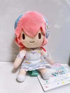 プロジェクトセカイ　ふわぷちミニぬいぐるみ　巡音ルカ